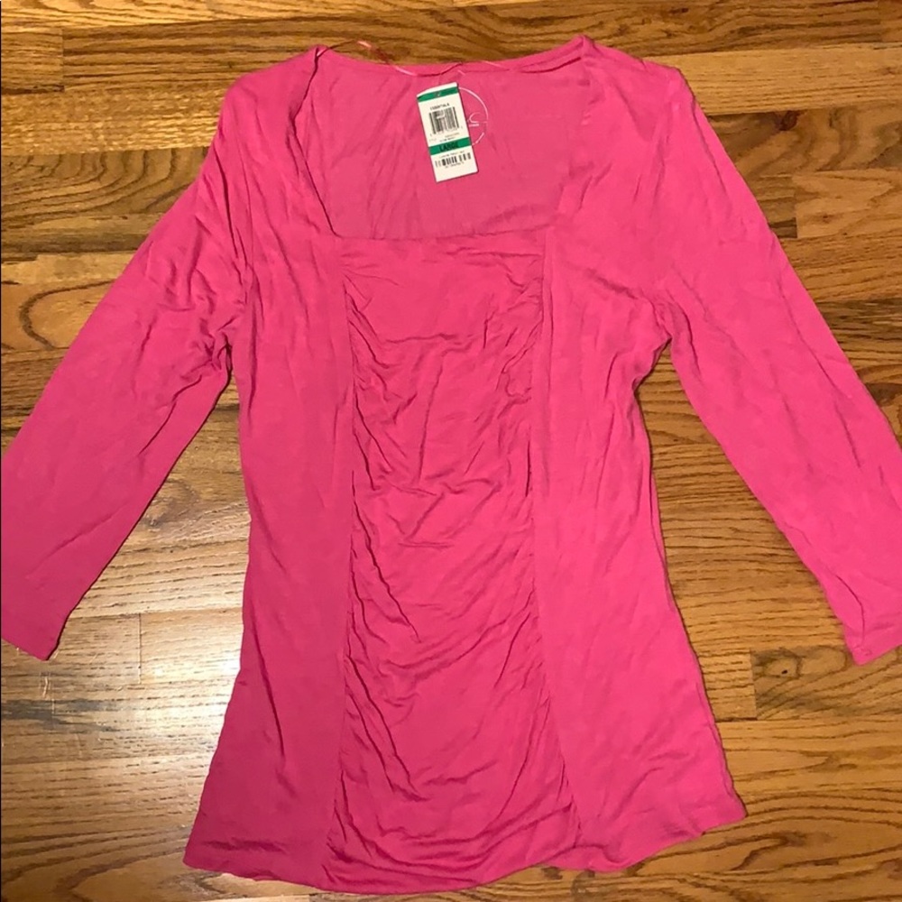 Pink blouse